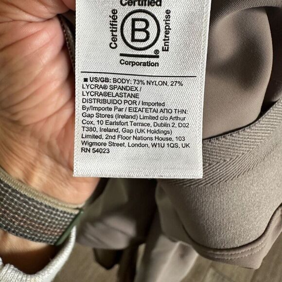 Athleta mushroom 16 Flat front Ankle Straight Leg Trousers - Picture 3 of 12